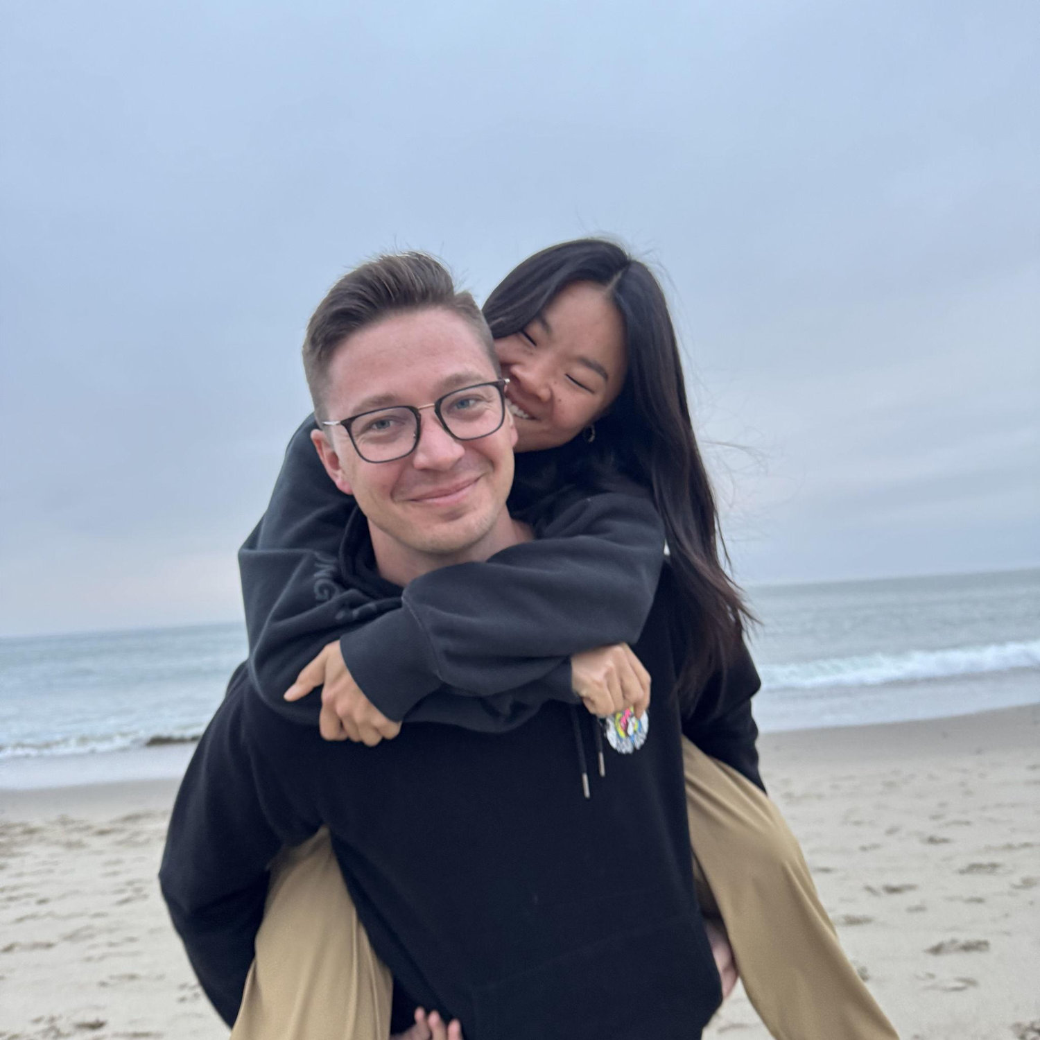 Beach days and piggyback rides