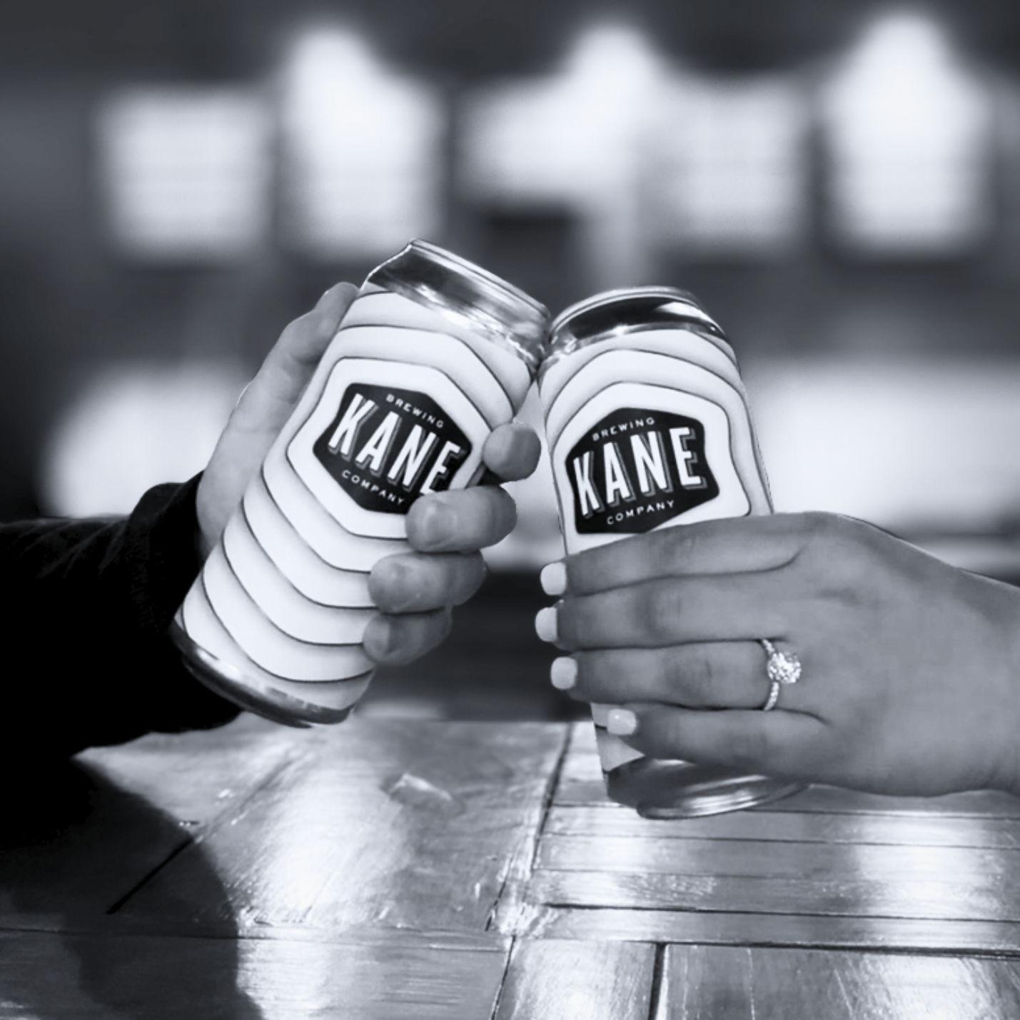 Cheers! We're getting married!
