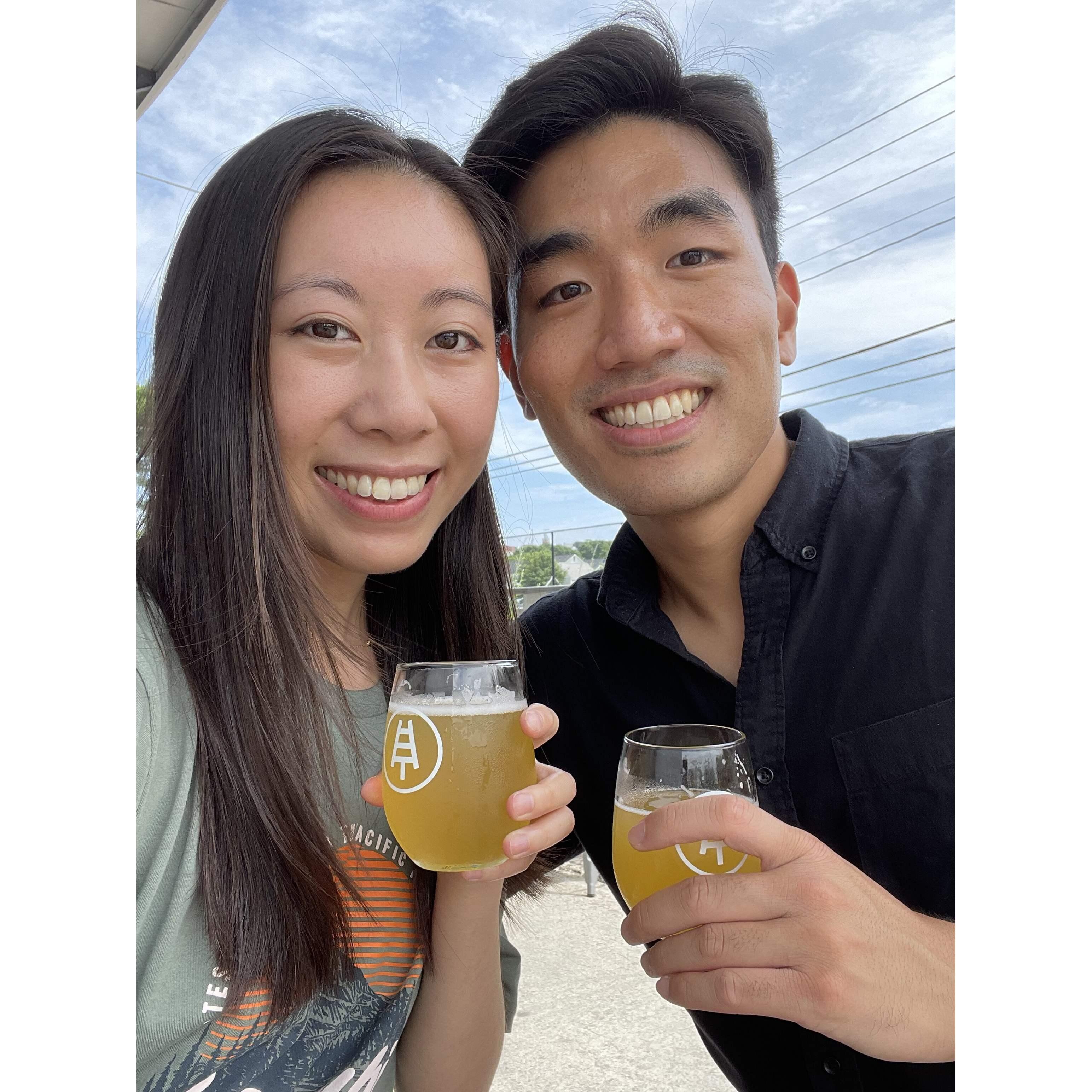 Exploring breweries in Portland, ME