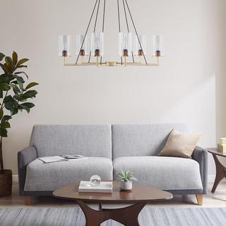 Trenton Modern Cylinder Shade Chandelier