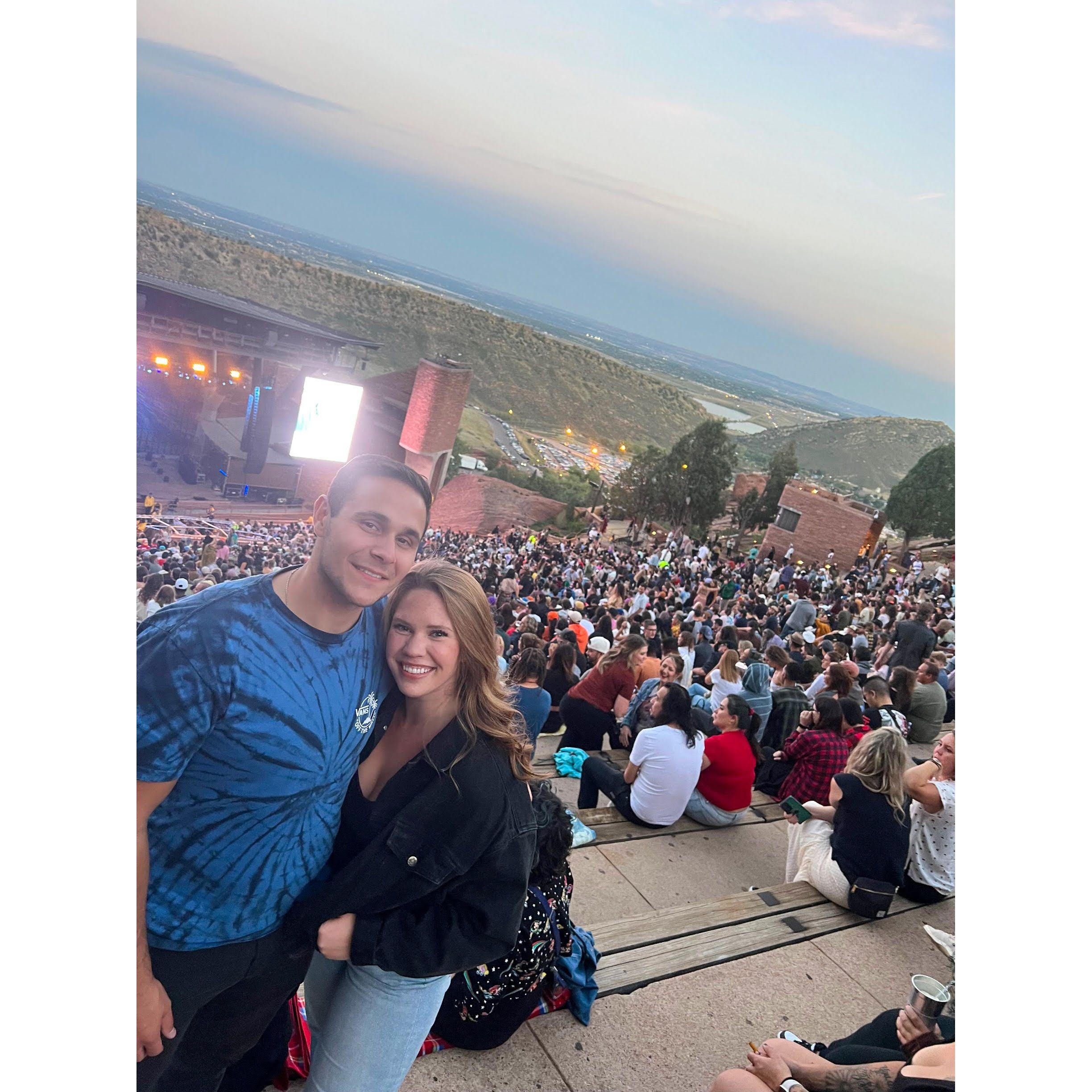 10/2/23 | Red Rocks concert! This was also my first time getting to meet Megan & Brandon <3