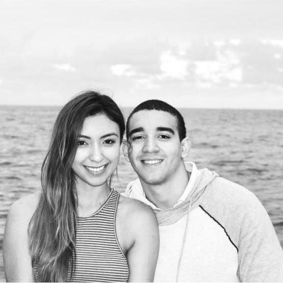Our First Picture 
(Matheson Hammock Park)