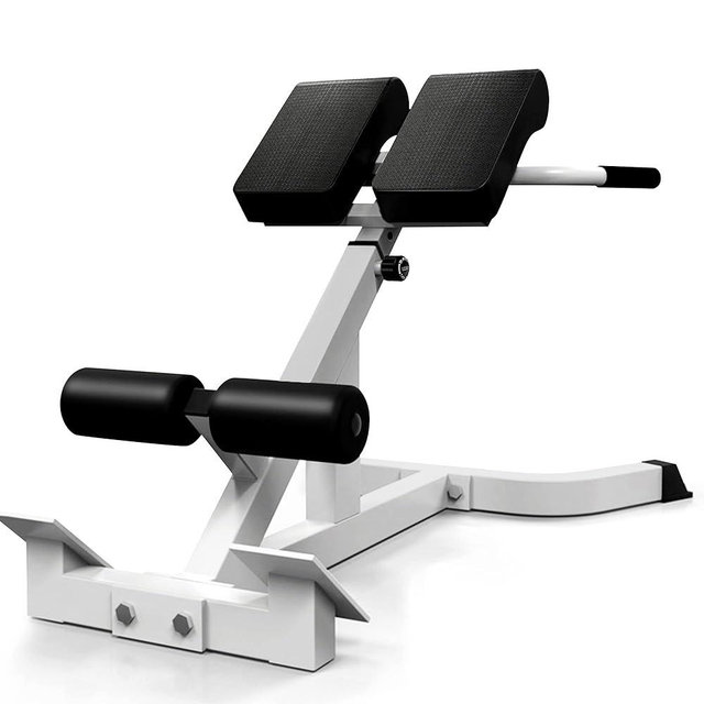 SUCXDZQ Roman Chair Back Extender - Angle & Height Dual Adjustable Hyperextension Bench for Home Gym - Adjustable Back Exercise Machine Fitness Equipment