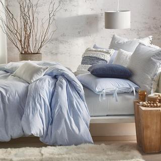 PURE Eco Chambray Reversible Duvet Cover