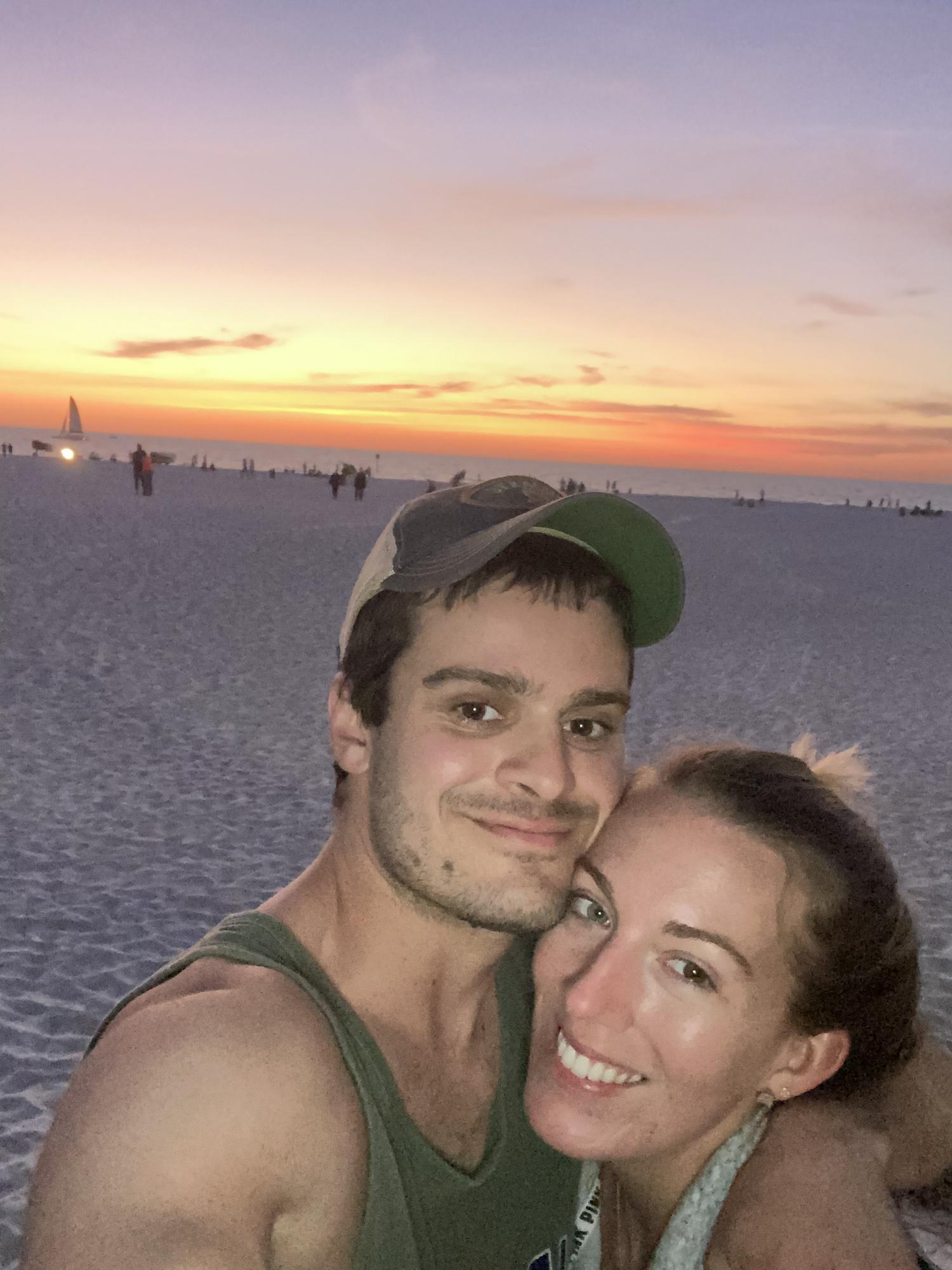 First trip together! Clearwater Beach, Florida