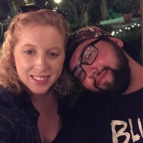 Out at the bar where we first met- still one of our favorite places to go!
