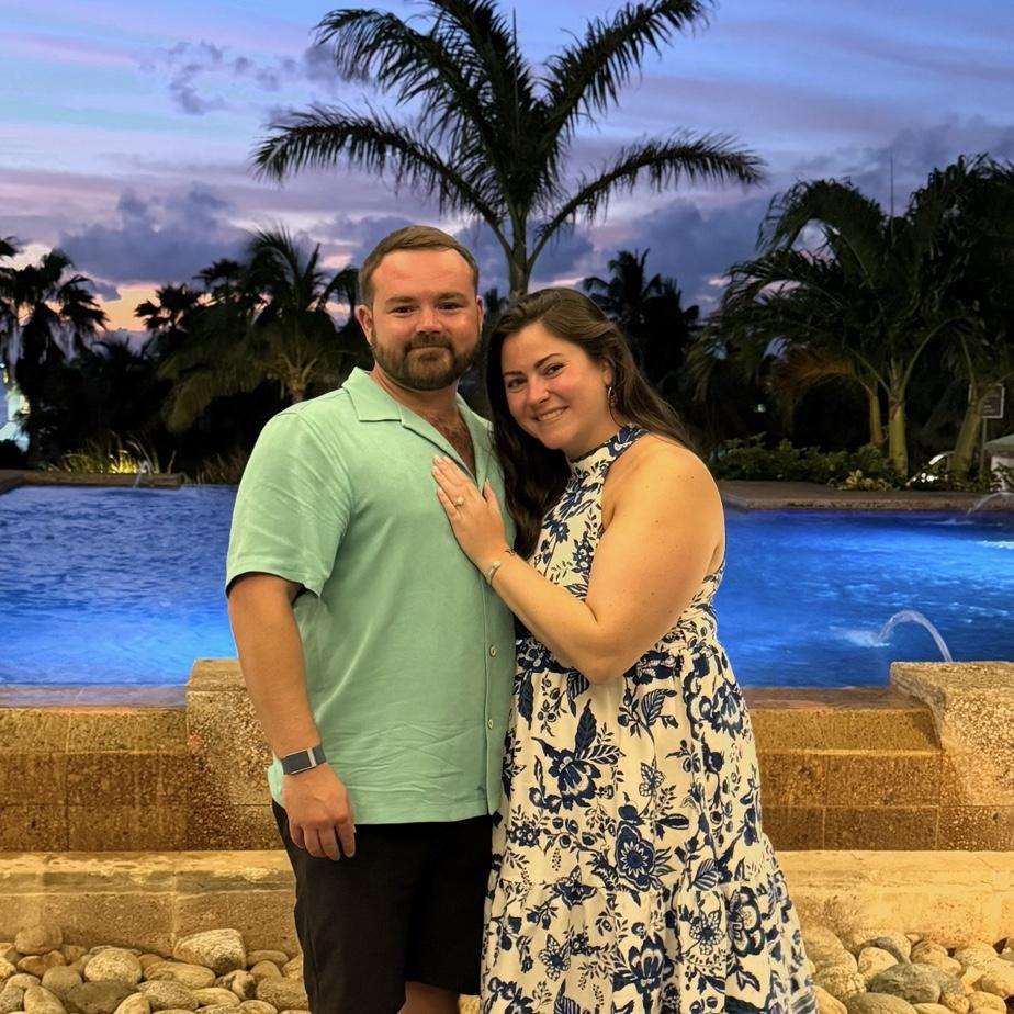 Right after Alexis said yes to forever with Zack on their trip to Mexico!