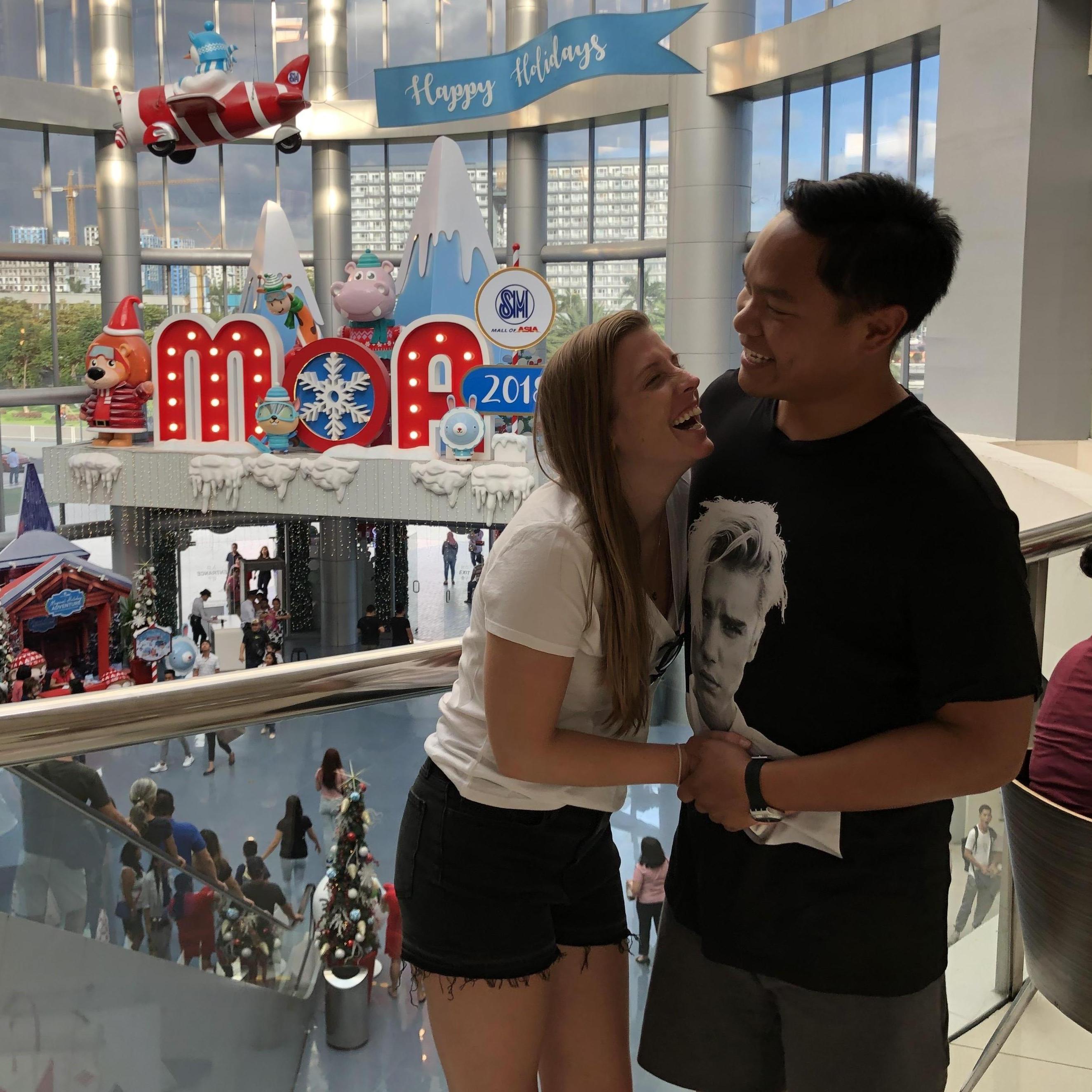 Helen's first trip to the Philippines!