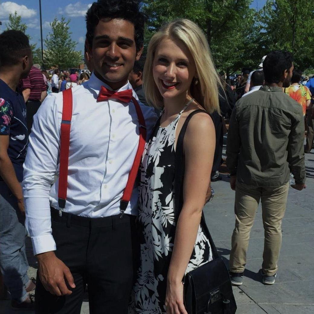 Nick's high school graduation, 2016