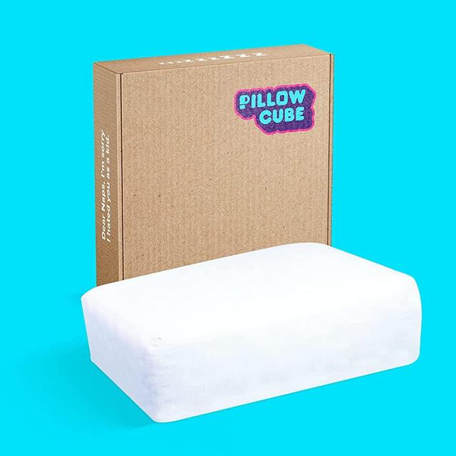 Pillow Cube Pro - 5 Inch - The Best Pillow for Side Sleepers - Firm Pillows with Temperature Regulating Core for Neck Support.