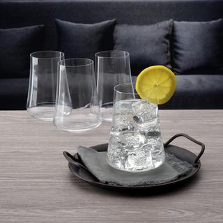 Aline Highball Crystal Glass, Set of 4