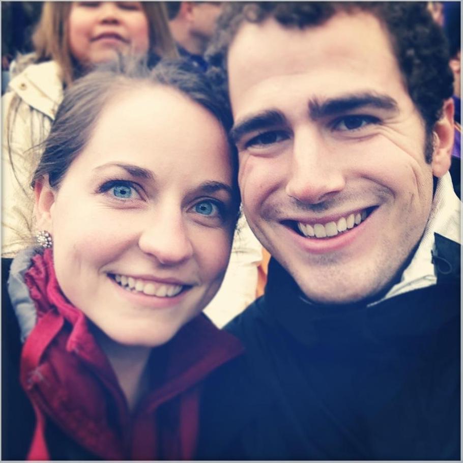 Our first Apple Cup together. 
November 2013