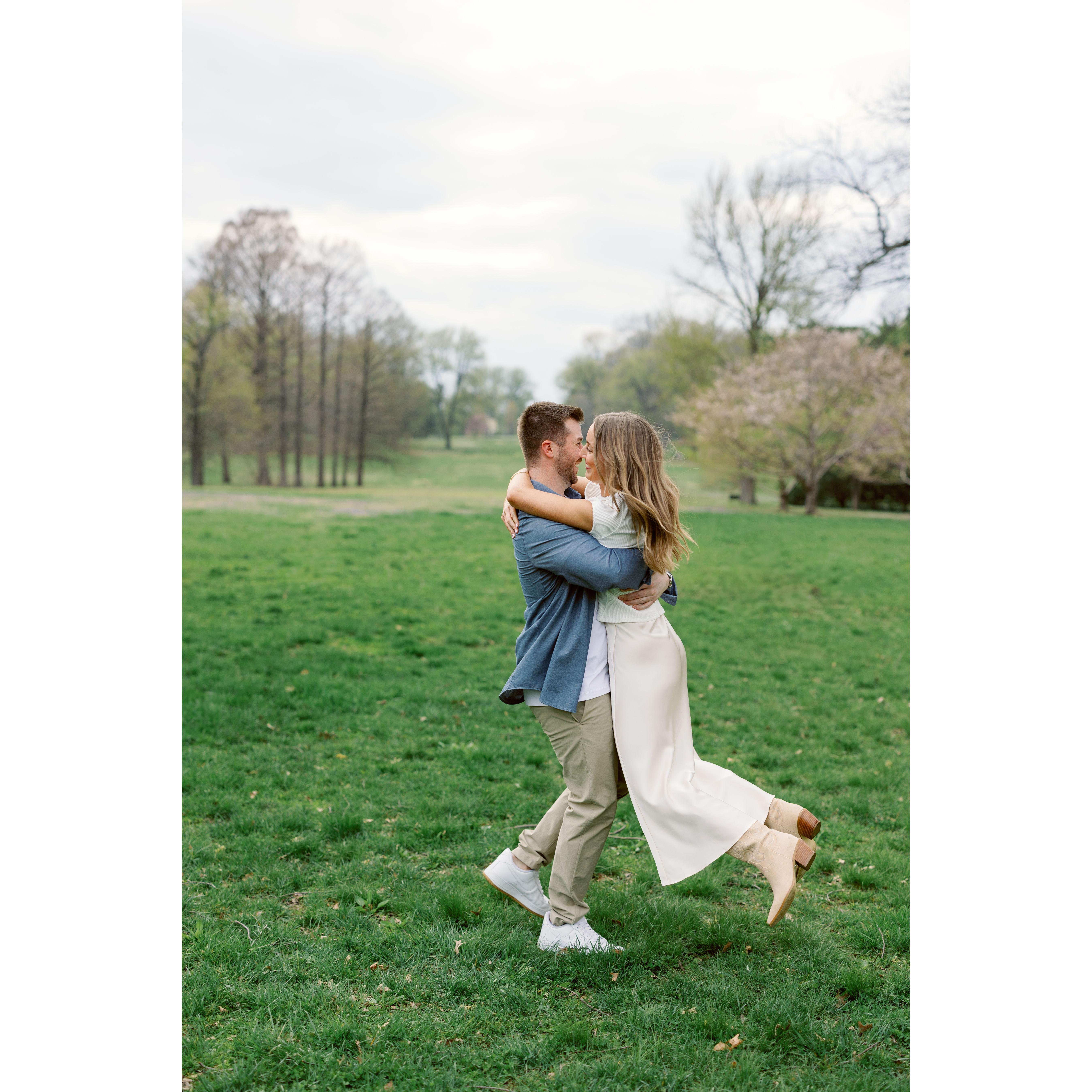 Our engagment pics in STL <3