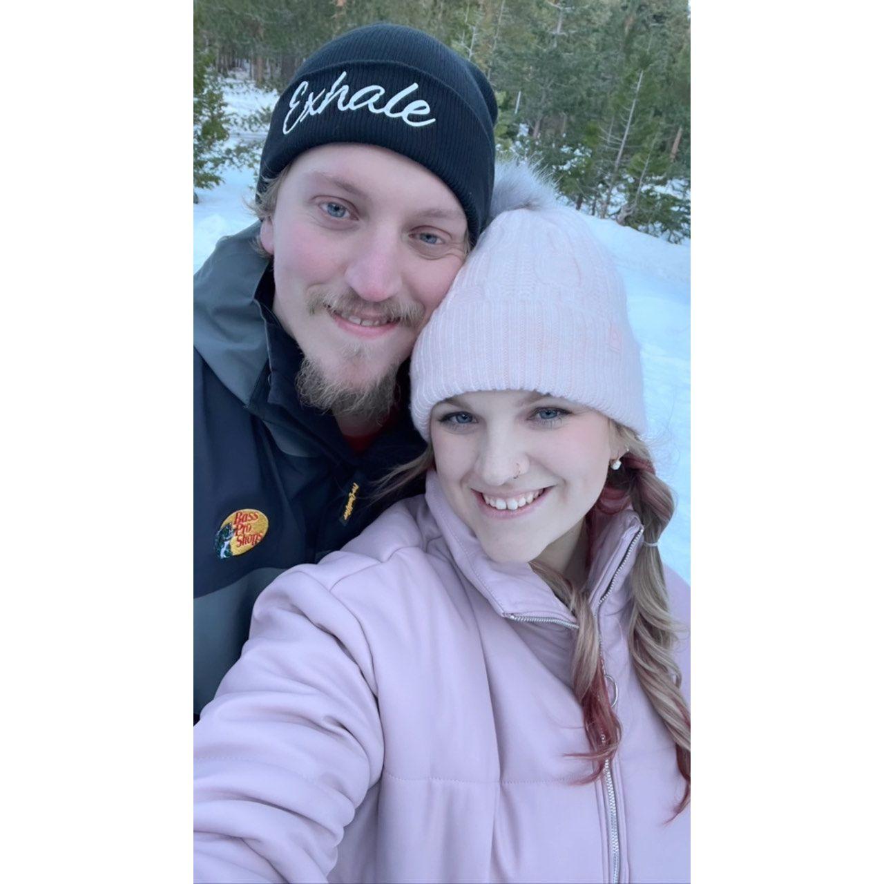 Snow trip with family