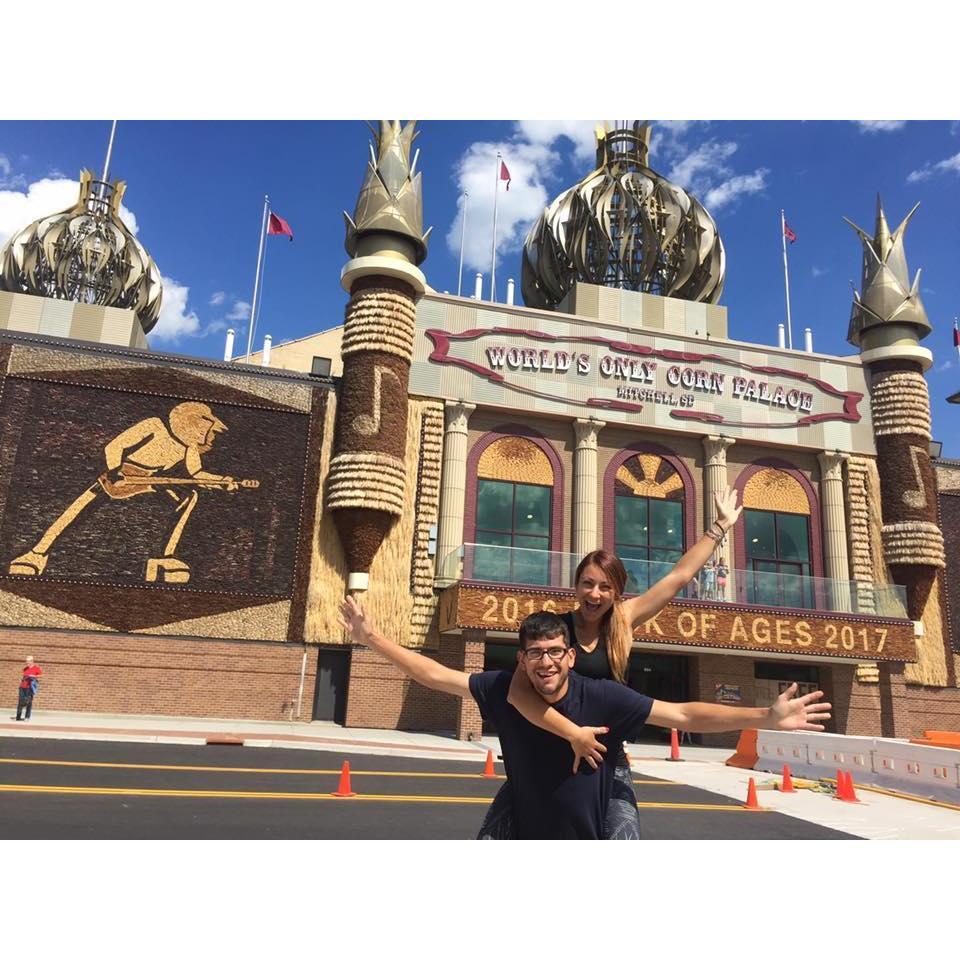 The one and only Corn Palace. 2017.