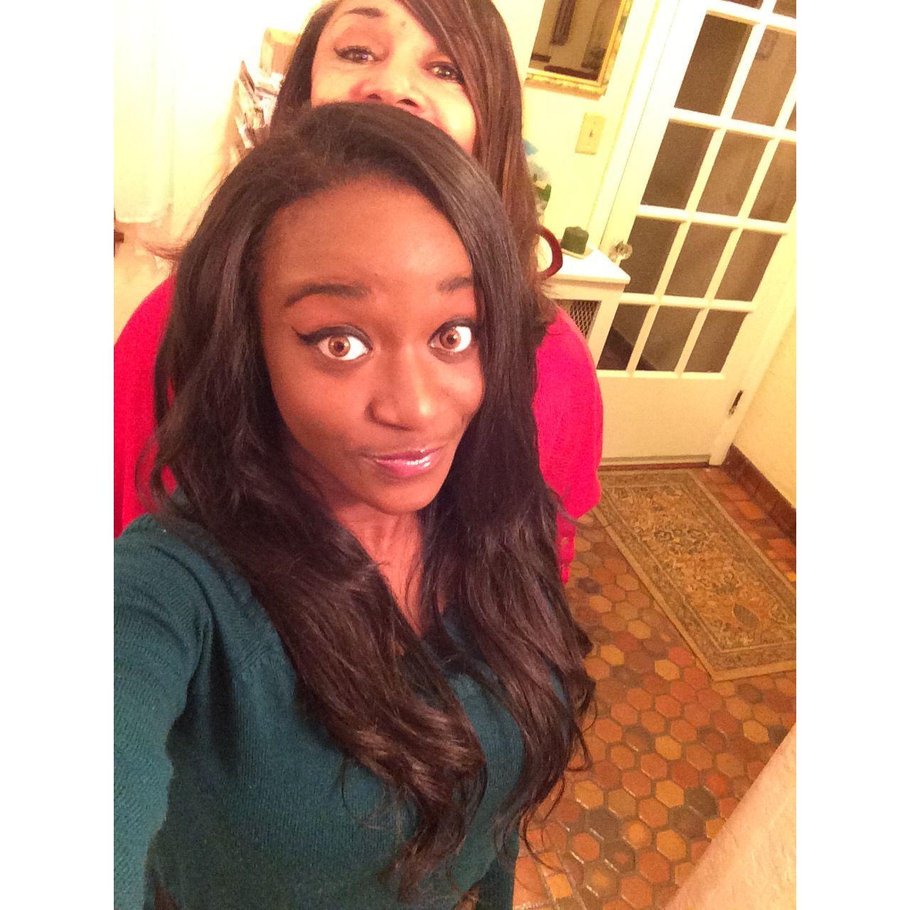 Silly mom and daughter moments