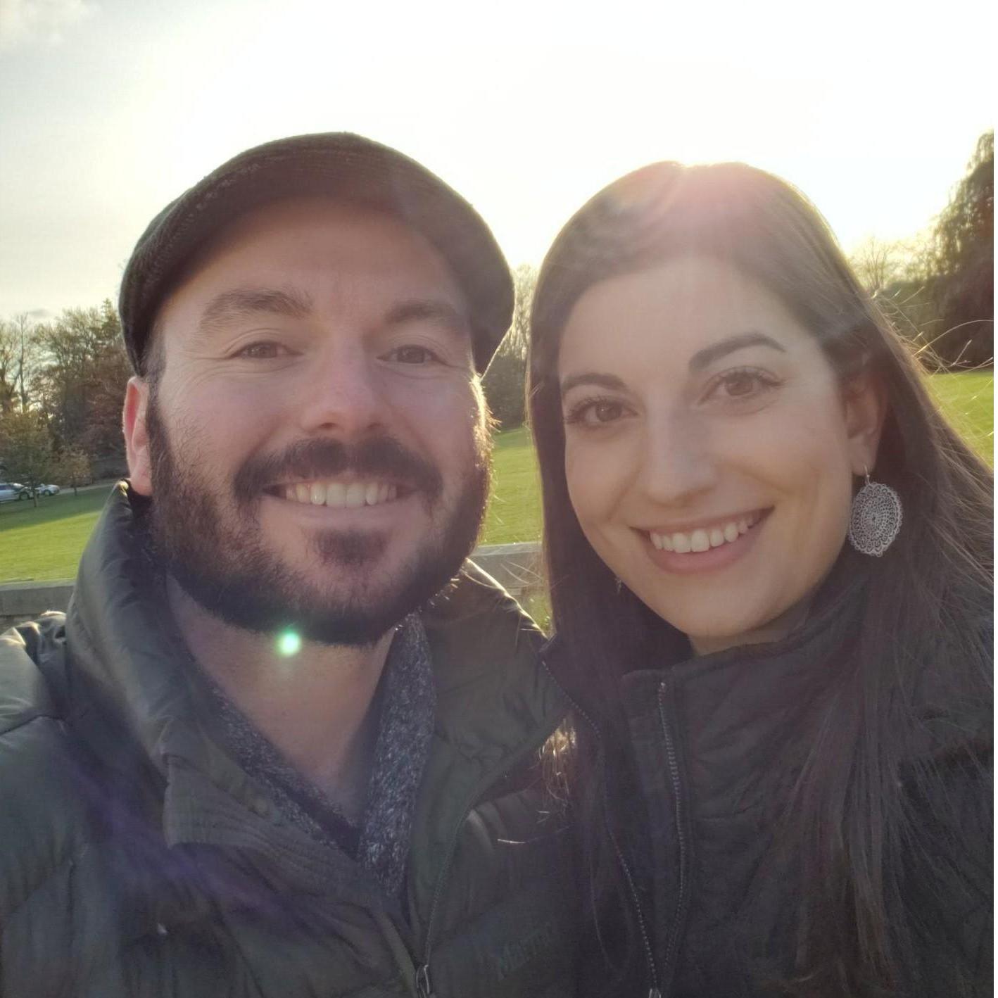 We love visiting Newport, Rhode Island. This picture was taken outside one of the Newport mansions.