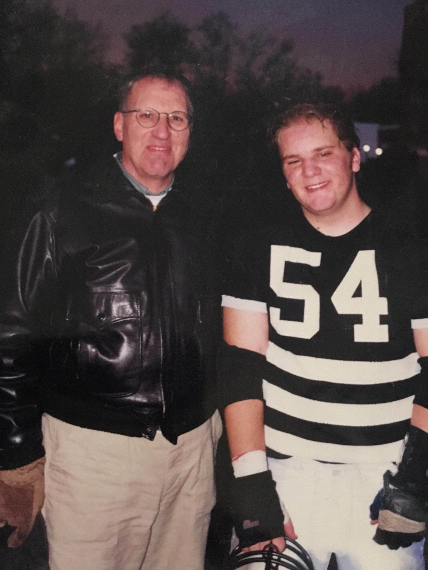 Brendan and his Dad, Phil