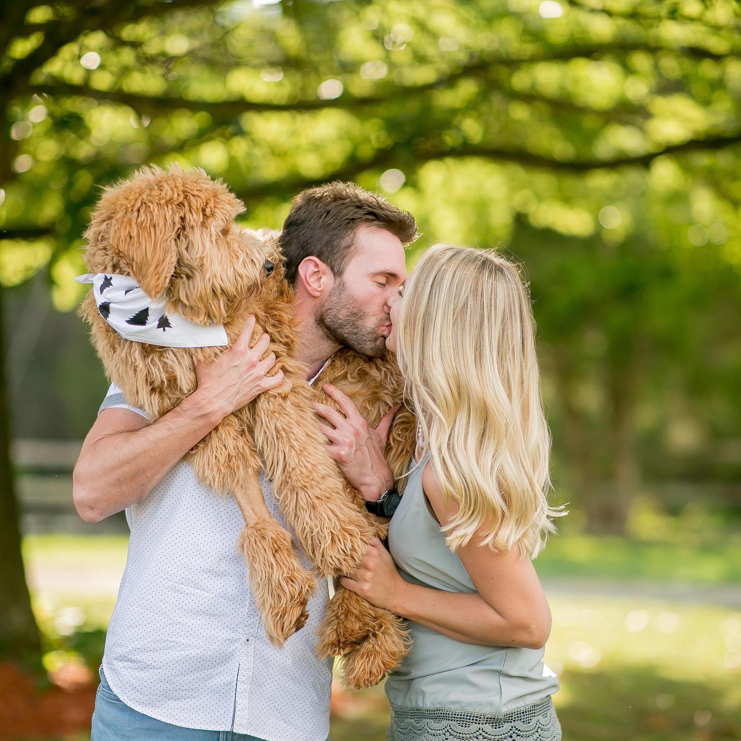 Engagement session photo
