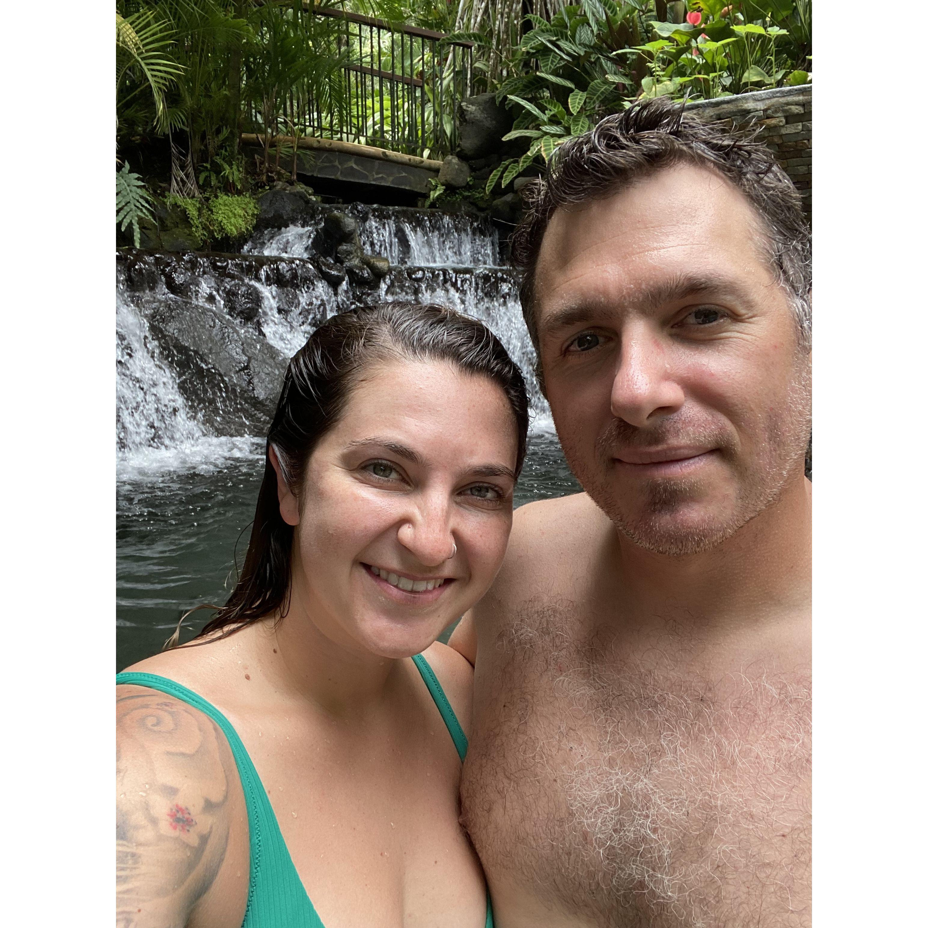 Got to enjoy the gorgeous hot springs in Costa Rica