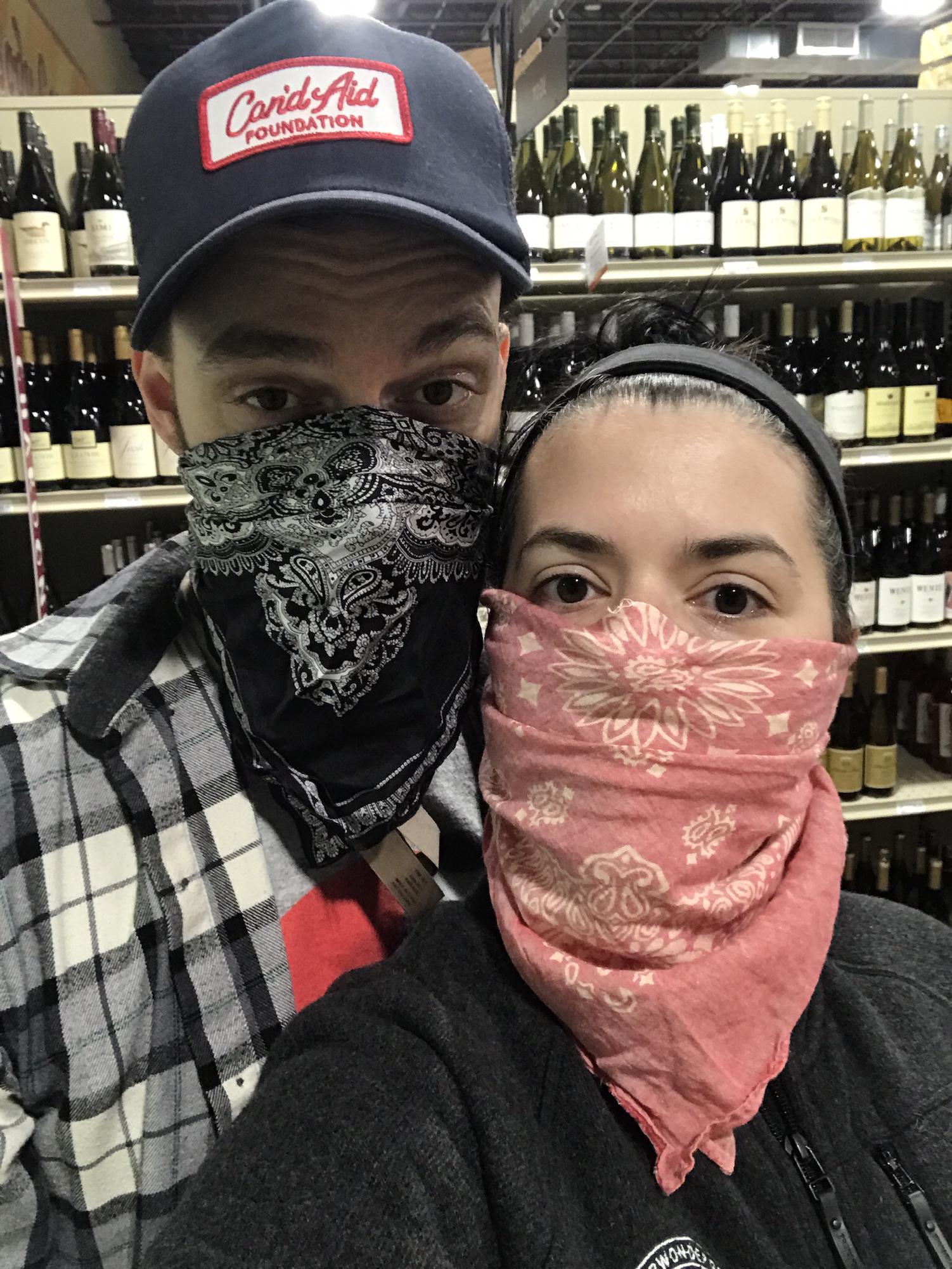 Buying booze during quarantine