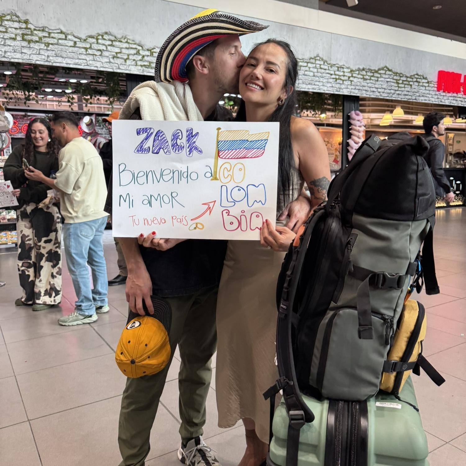 El segundo viaje a Colombia para Zack