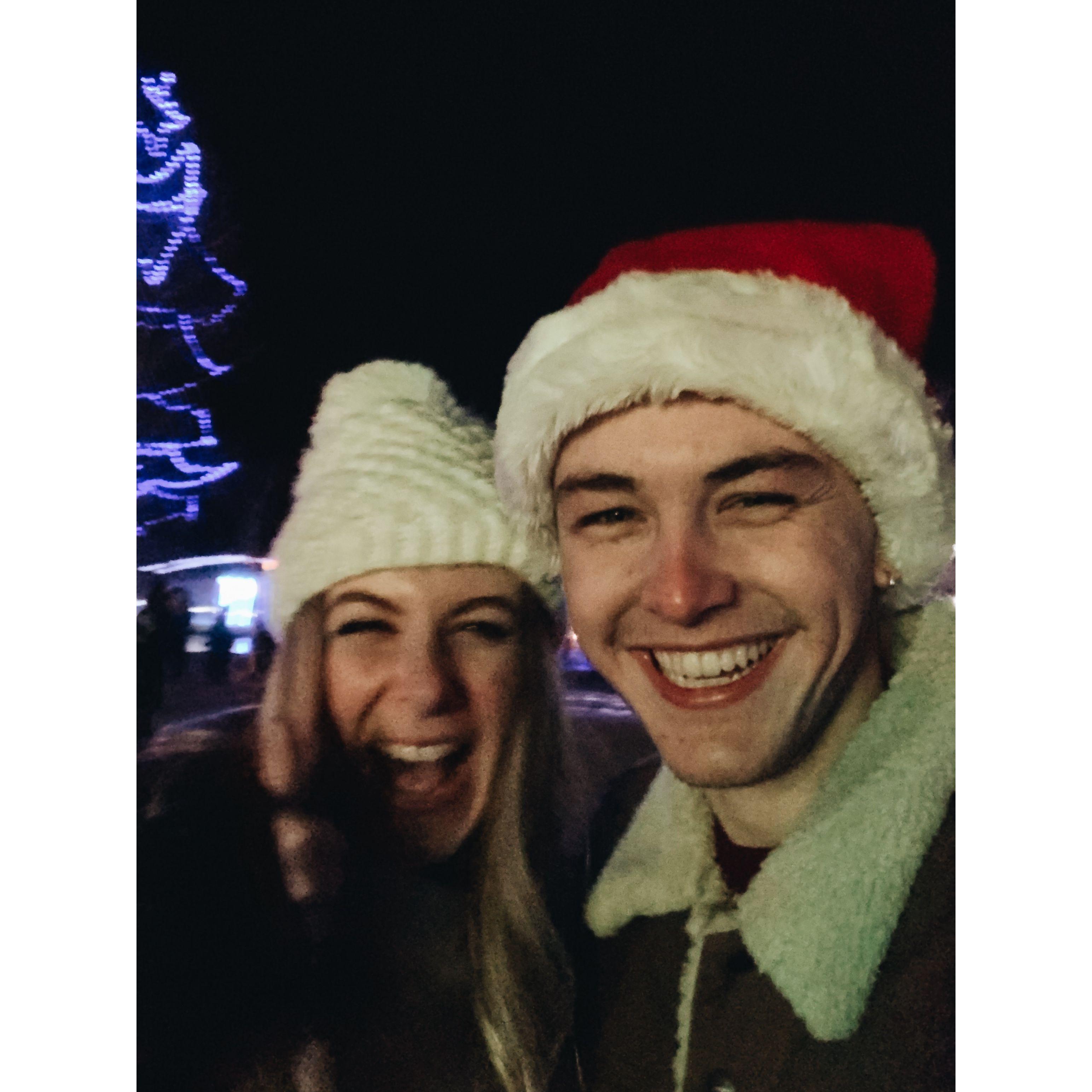 Our first photo together!