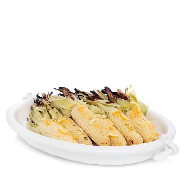 White Oval Platter
