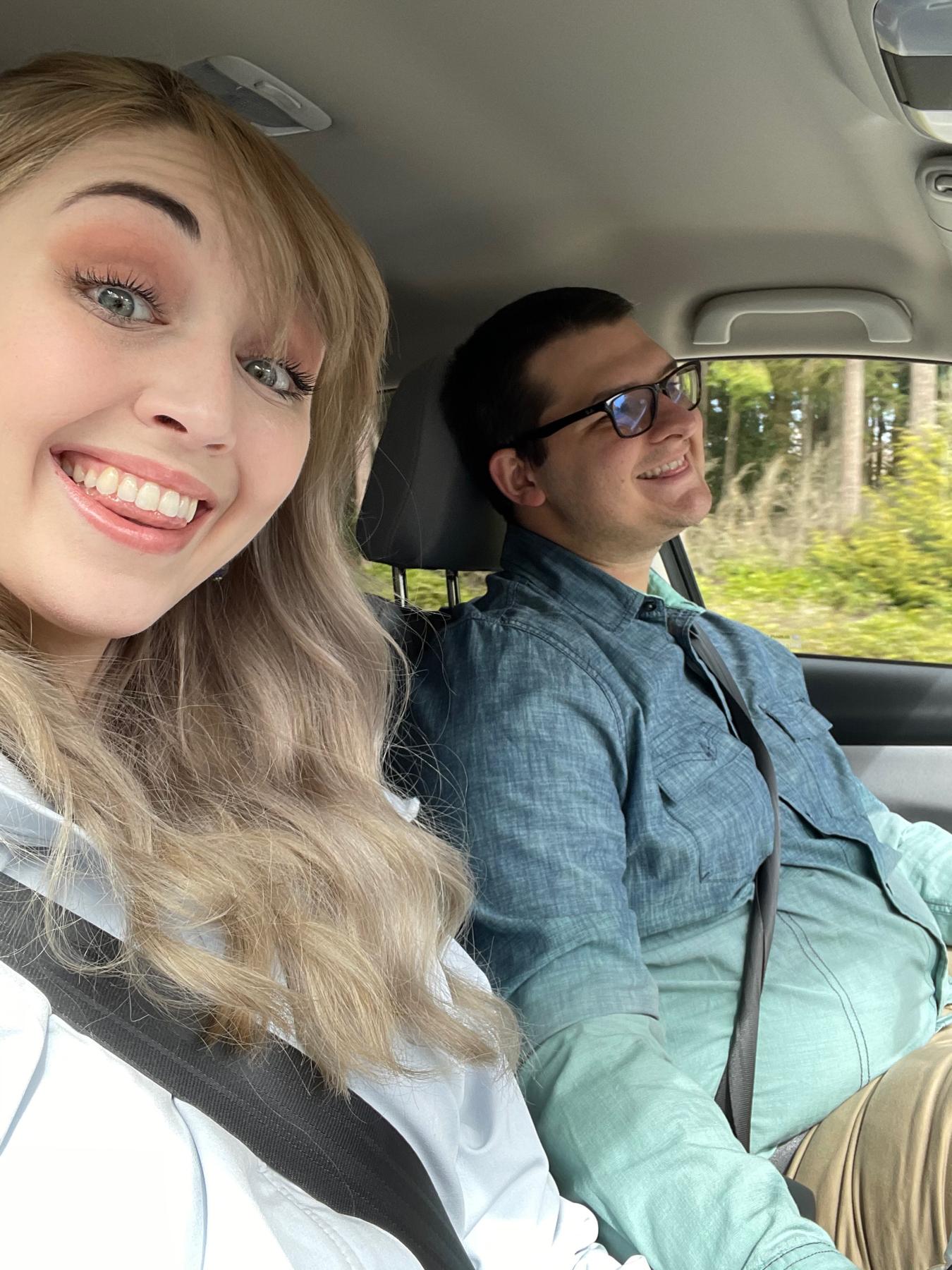 Our first photo together