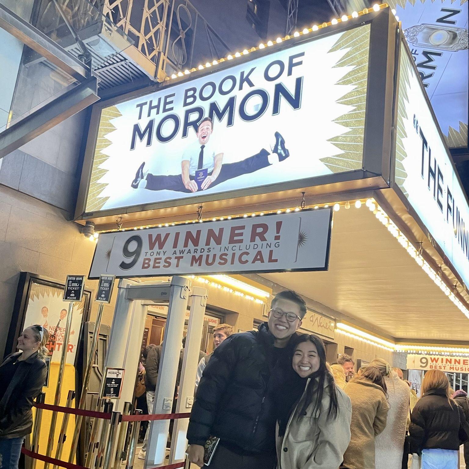 Our favorite Broadway show!