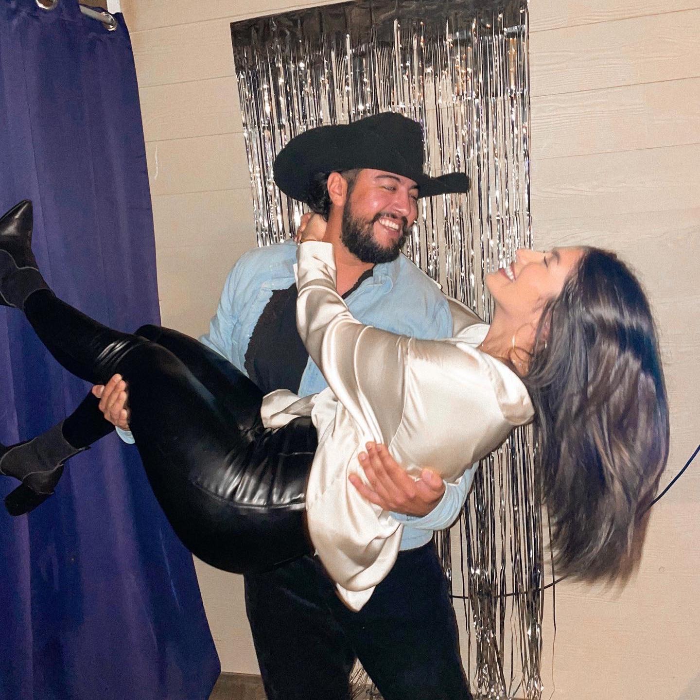 Our first NYE together at my parents house ✨