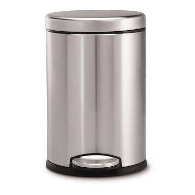 simplehuman 4.5L Round Step Trash Can