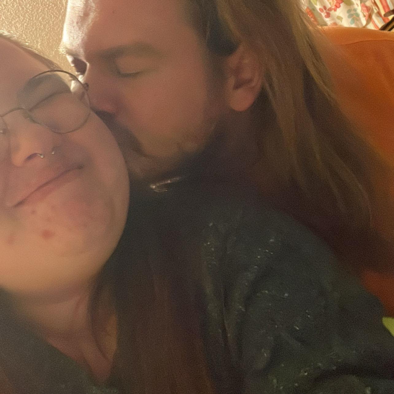 The only picture we took for our 1st anniversary