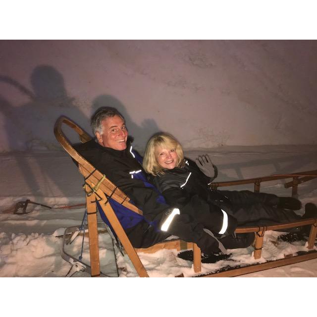 Dog sledding in Finland!