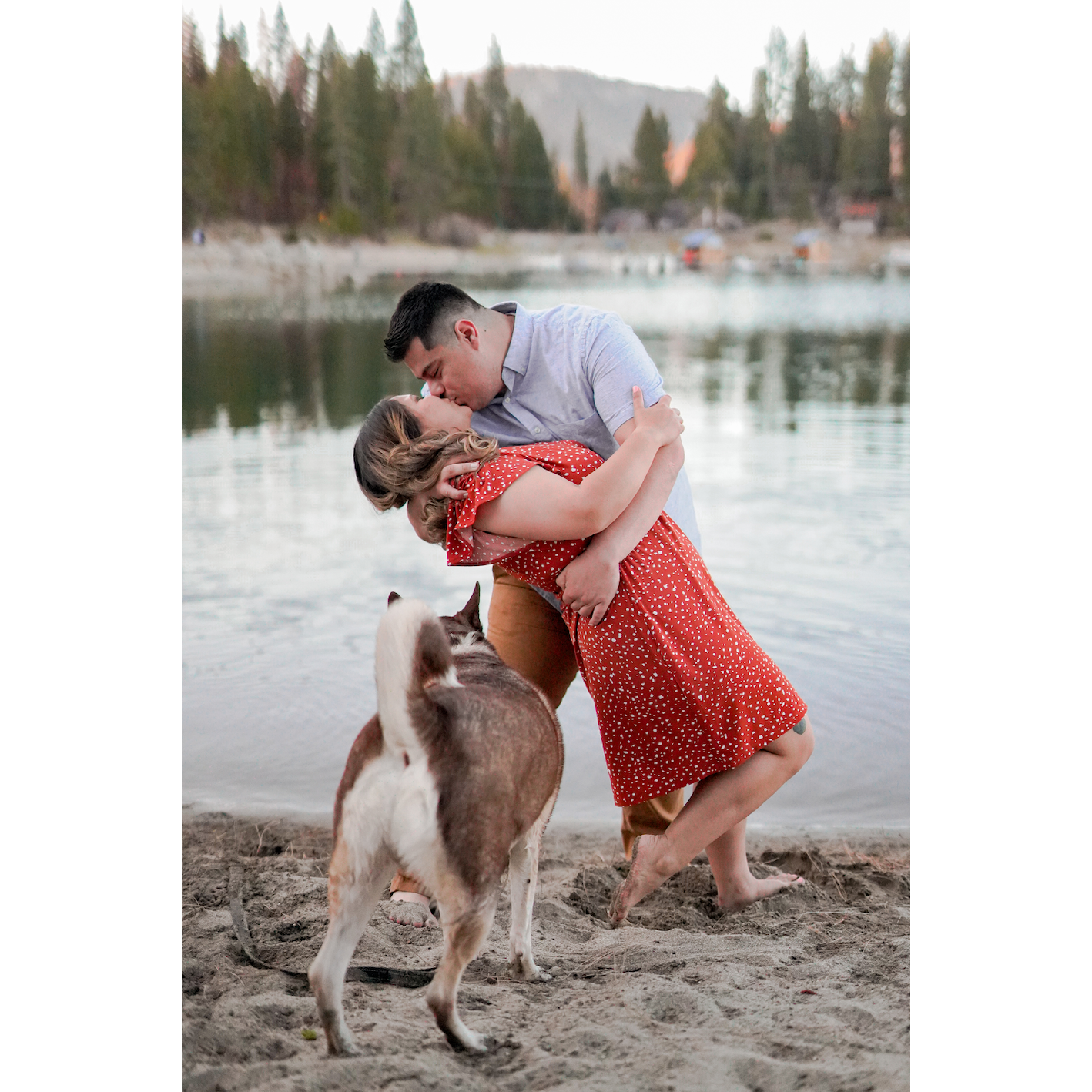 Engagement shoot blooper :)