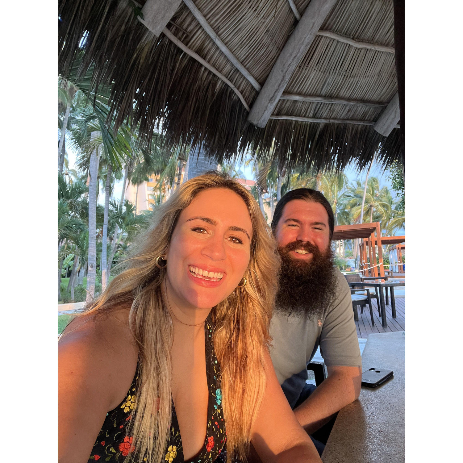 Our first (and only) time together in Mexico!