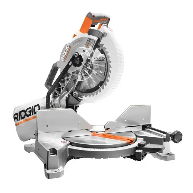 15 Amp 10 in. Dual Bevel Miter Saw with LED Cut Line Indicator