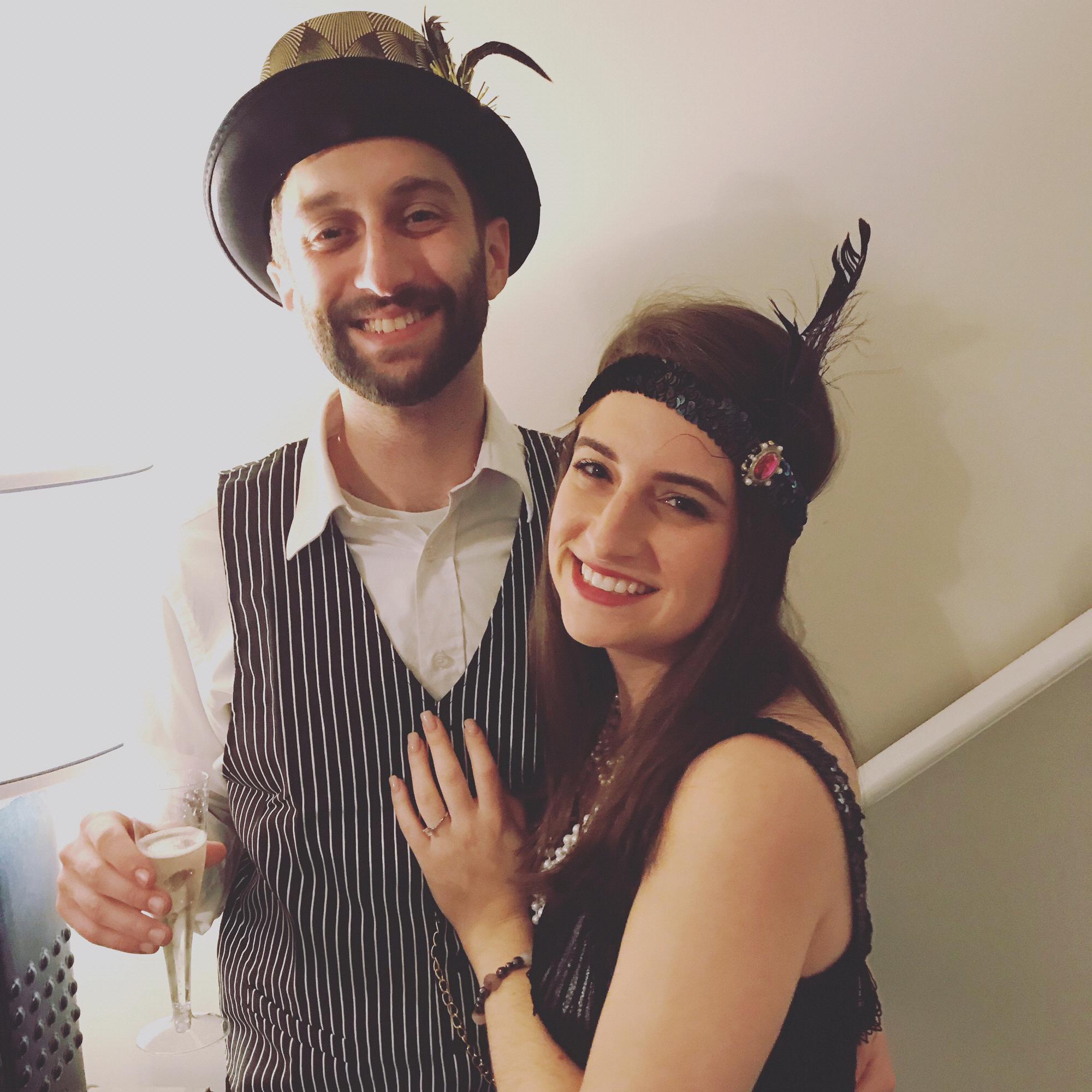 Celebrating the 2019/2020 New Year. Last New Year celebration before becoming Mr and Mrs!