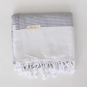 Neutral Striped Turkish Towel
