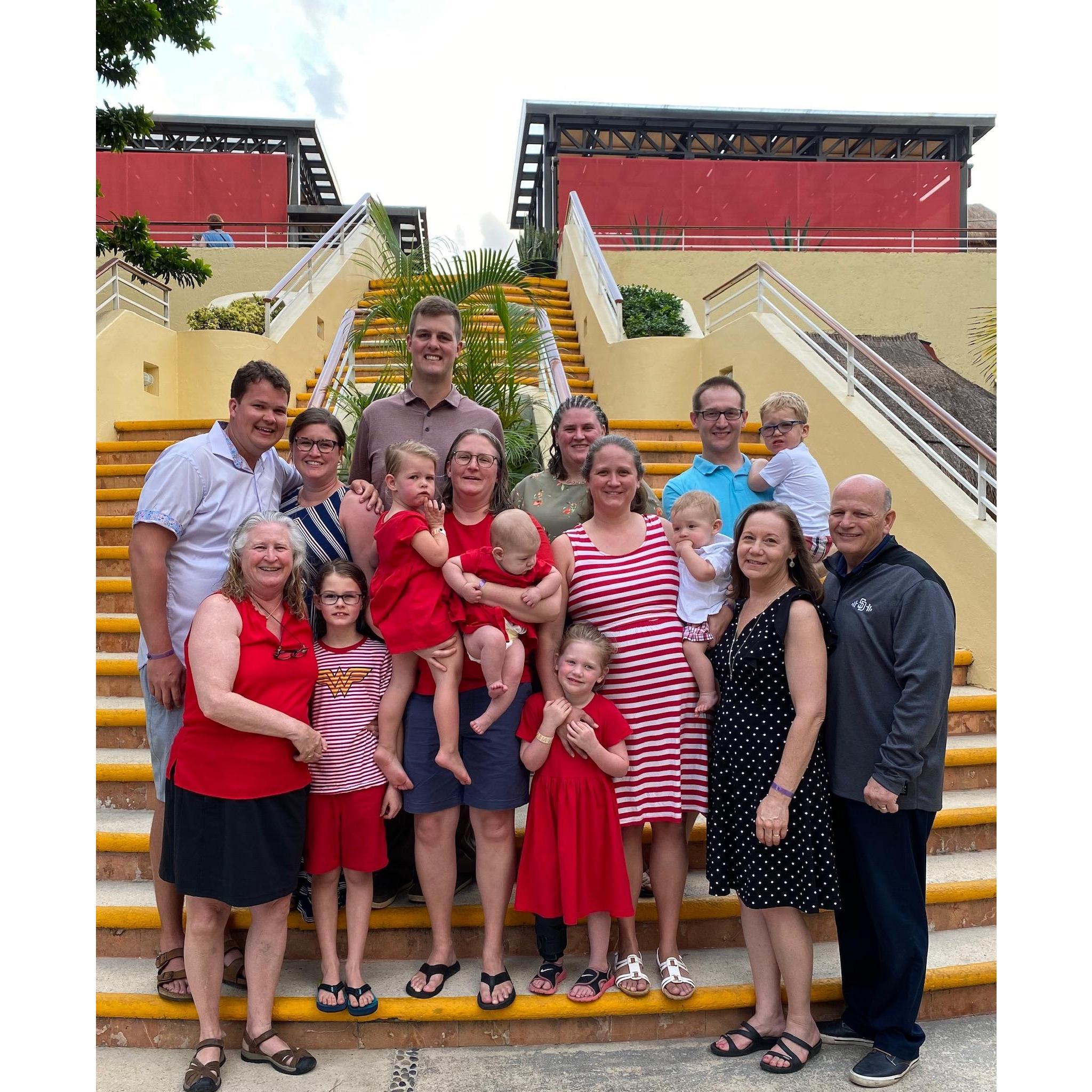 Family Vacation in Mexico