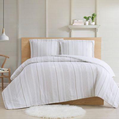 Cottage Classics® Warm Hearth Stripe 3-Piece Full/Queen Comforter Set