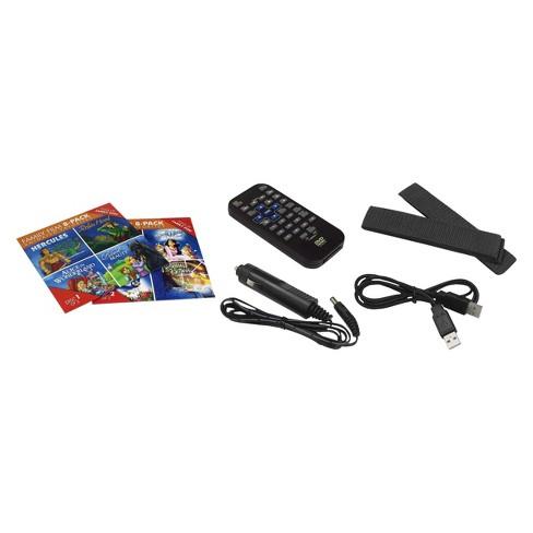 RCA Dual Screen 9" Mobile DVD Player - Black (DRC79981E)