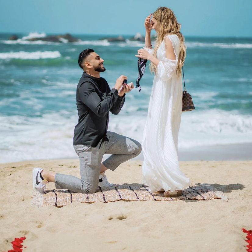 When he proposed!