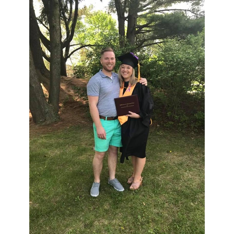 Ali's graduation from Dental Hygiene School