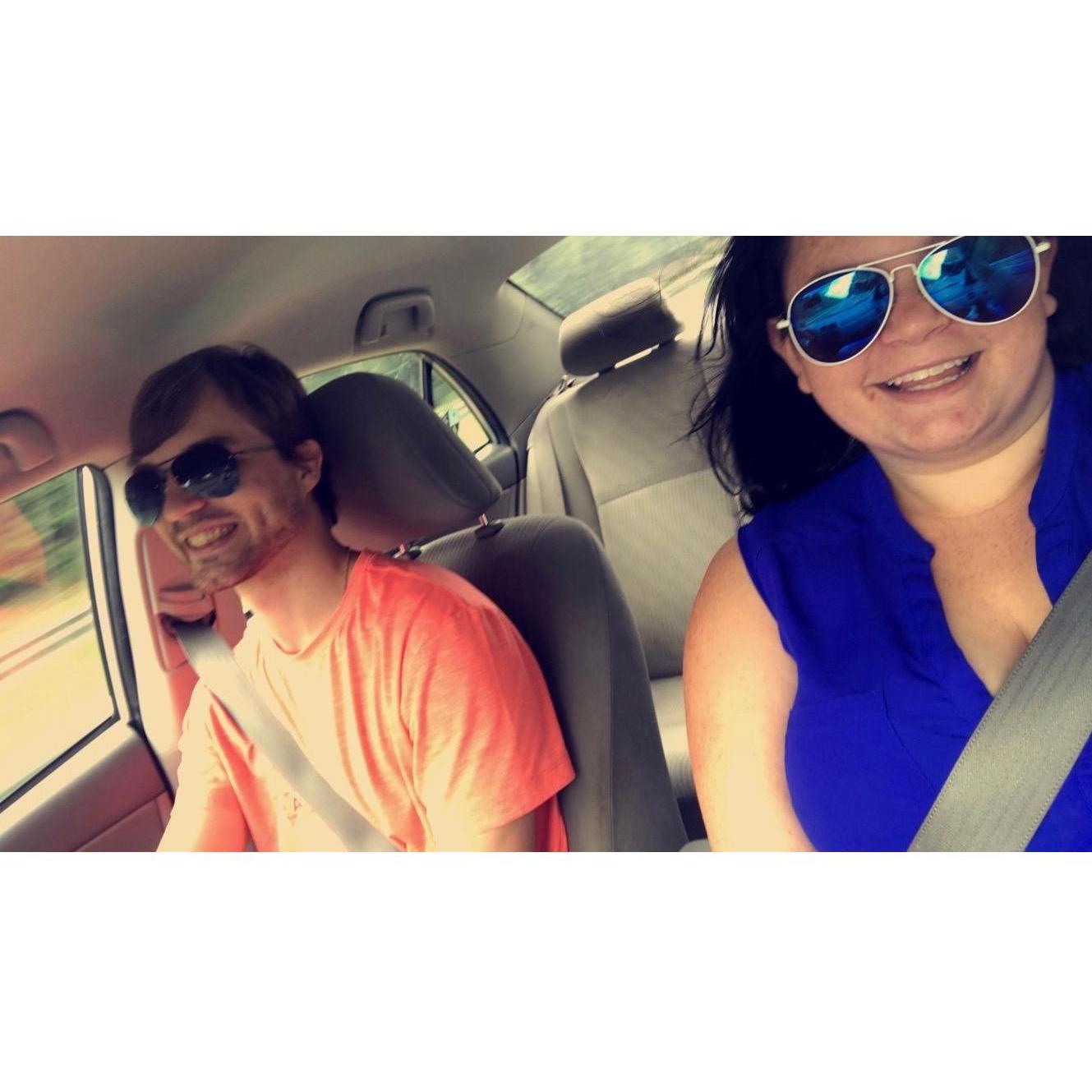 First Road Trip together