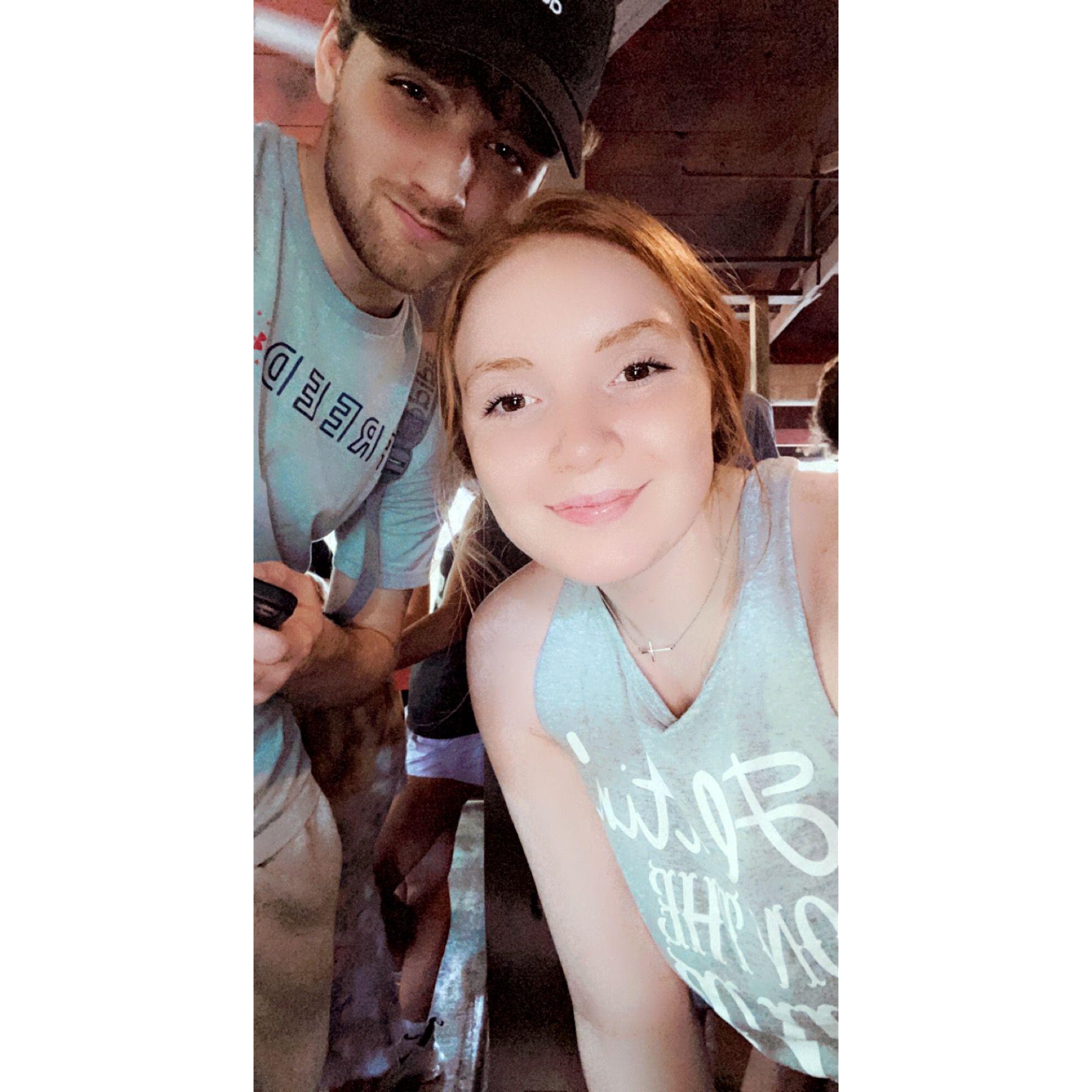 First time going to Silver Dollar City together.