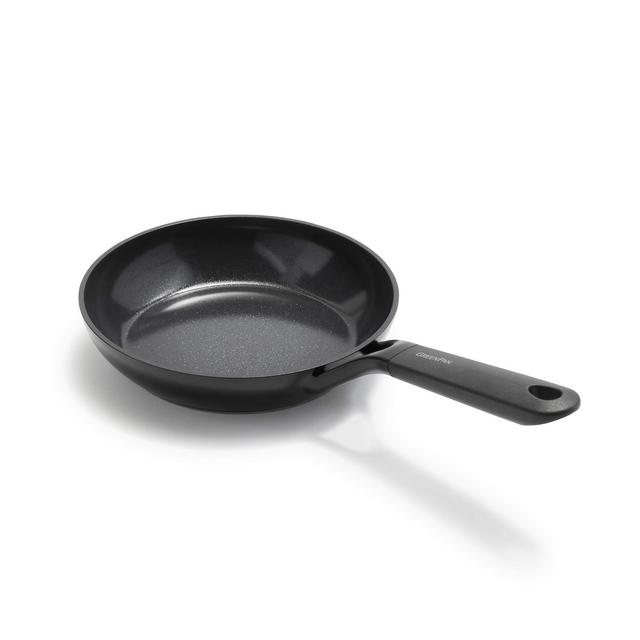 GreenPan SmartShape Healthy Ceramic Nonstick, 8" Frying Pan Skillet, PFAS-Free, Induction, Dishwasher Safe, Black