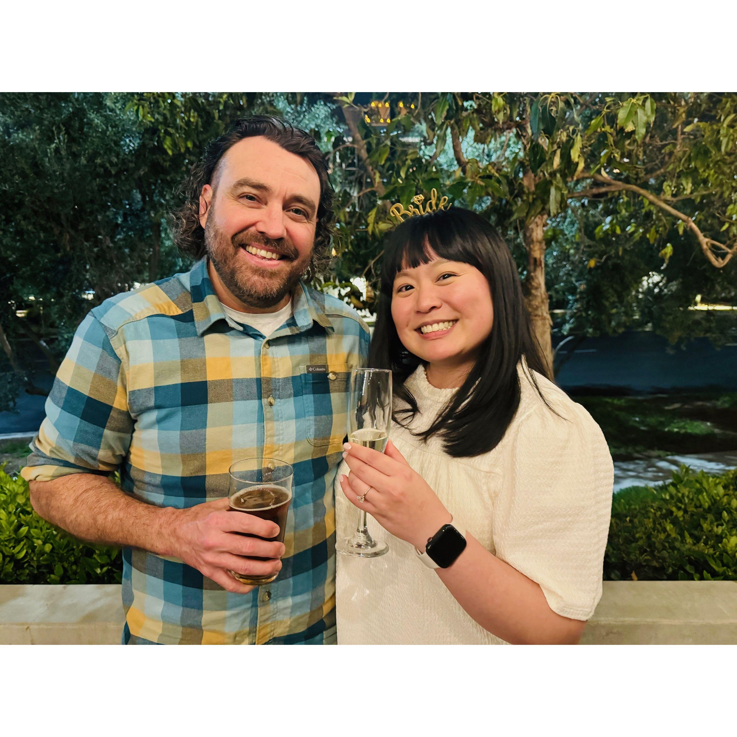 Celebrating getting engaged - April 2024