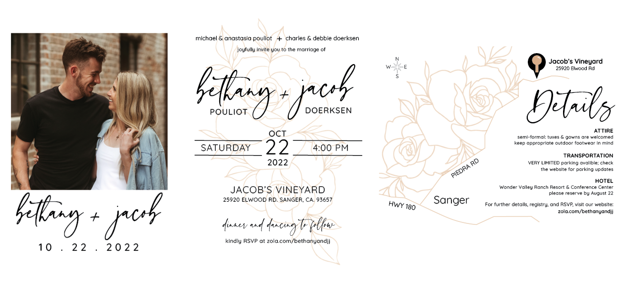 The Wedding Website of Bethany Pouliot and JJ Doerksen