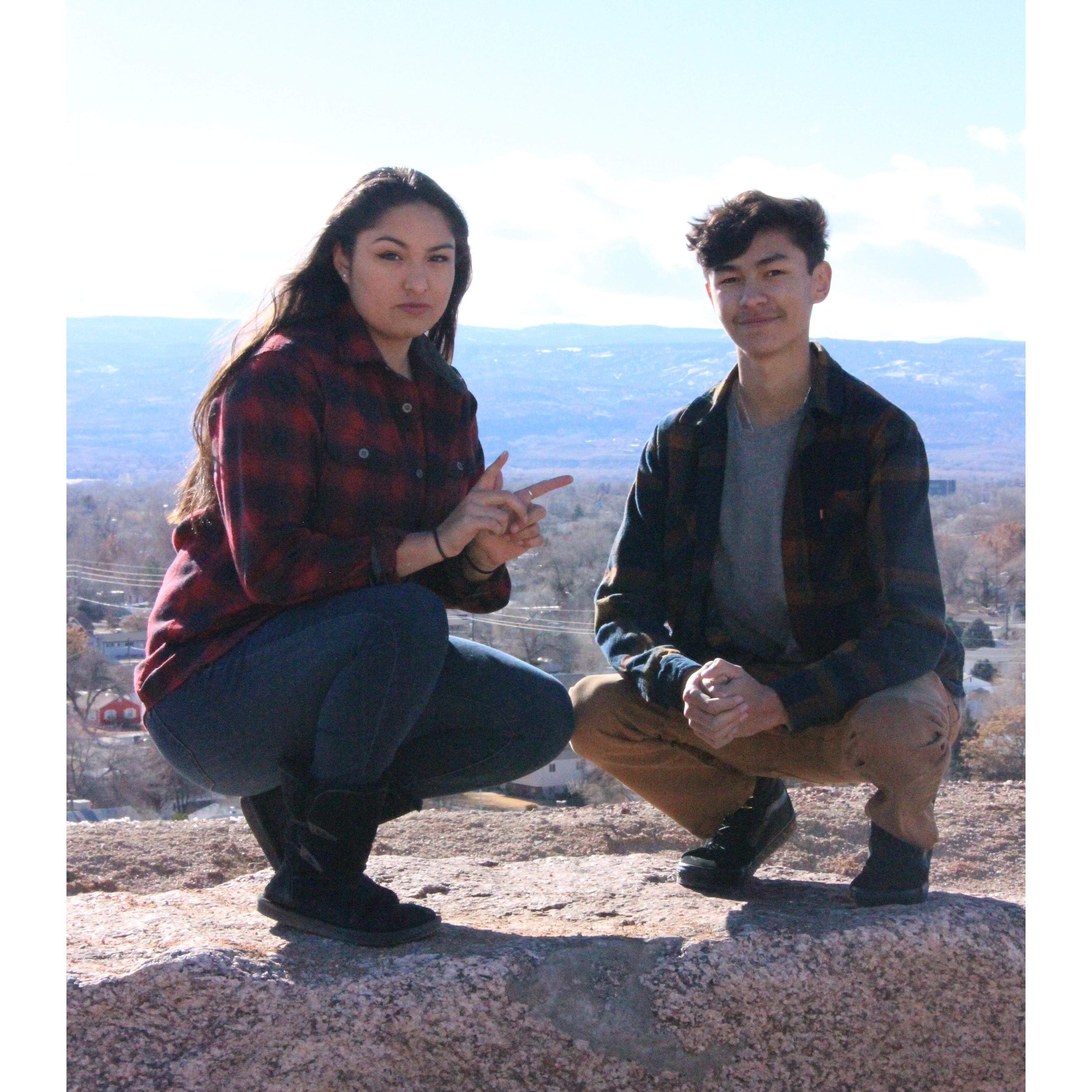 Megan and Brandon.